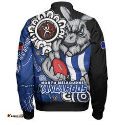 Amazing Aussie North Melbourne Power Through Generations NAIDOC Edition Bomber Jacket