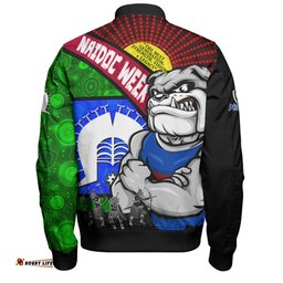 Amazing Aussie Western Bulldogs NAIDOC Week Pride Edition Bomber Jacket