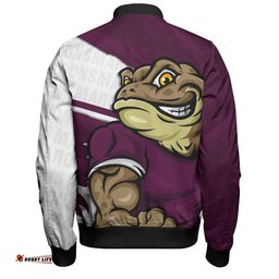 Amazing Aussie Queensland Maroons Defend The Pride Bomber Jacket
