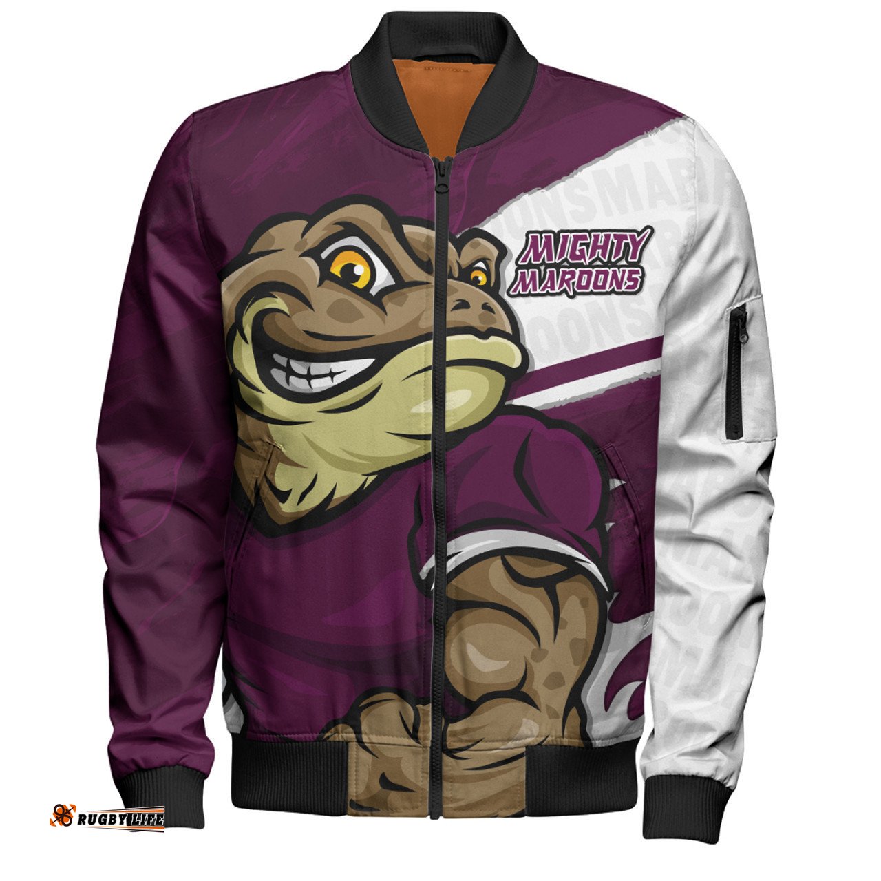 Amazing Aussie Queensland Maroons Defend The Pride Bomber Jacket