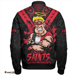 Amazing Aussie St Kilda Ripped Legacy Of The Game Bomber Jacket