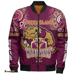 Amazing Aussie Cane Toads Sport Custom Talent Win Games But Teamwork And Intelligence Win Championships With Aboriginal Style Bomber Jacket