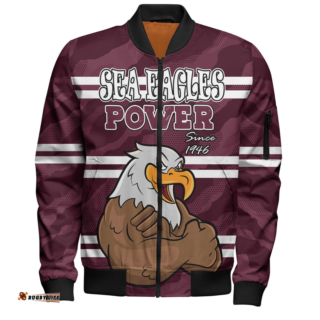 Amazing Aussie Manly Warringah Sea Eagles I Hate Being This Awesome But Eagles Bomber Jacket