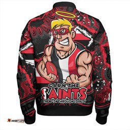 Amazing Aussie St Kilda Blazing Spirit Of Victory Bomber Jacket
