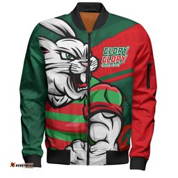 Amazing Aussie South Sydney Rabbitohs Defend The Pride Bomber Jacket