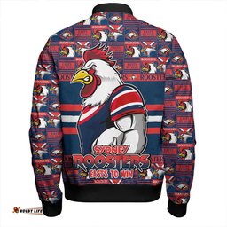 Amazing Aussie Sydney Roosters Champion���s Pride Comic Style Bomber Jacket