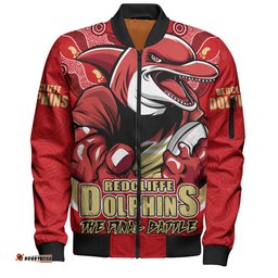 Amazing Aussie Redcliffe Dolphins Final Clash Battle Edition Bomber Jacket