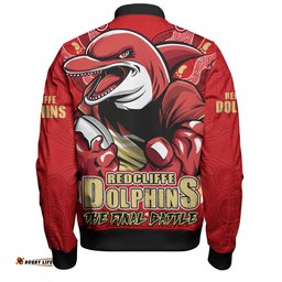 Amazing Aussie Redcliffe Dolphins Final Clash Battle Edition Bomber Jacket