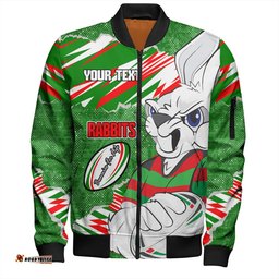 Amazing Aussie South Sydney Rabbitohs Theme Song Bomber Jacket