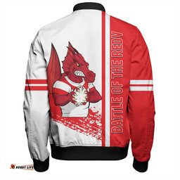 Amazing Aussie St. George Illawarra Dragons St. George Illawarra Dragons Mascot Quater Style Bomber Jacket