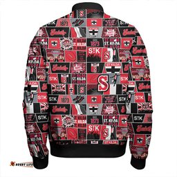 Amazing Aussie St Kilda Legacy Of The Pride Comic Style Bomber Jacket