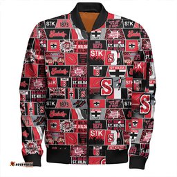 Amazing Aussie St Kilda Legacy Of The Pride Comic Style Bomber Jacket