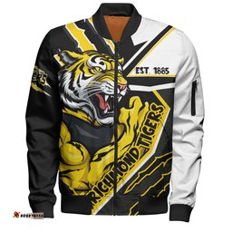 Amazing Aussie Richmond Battlefield Glory Gear Bomber Jacket