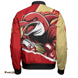 Amazing Aussie Redcliffe Dolphins Chasing Victory 2025 Final Series Pride Bomber Jacket