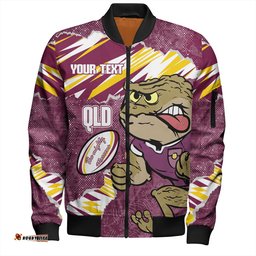 Amazing Aussie Cane Toads Sport Theme Song Bomber Jacket