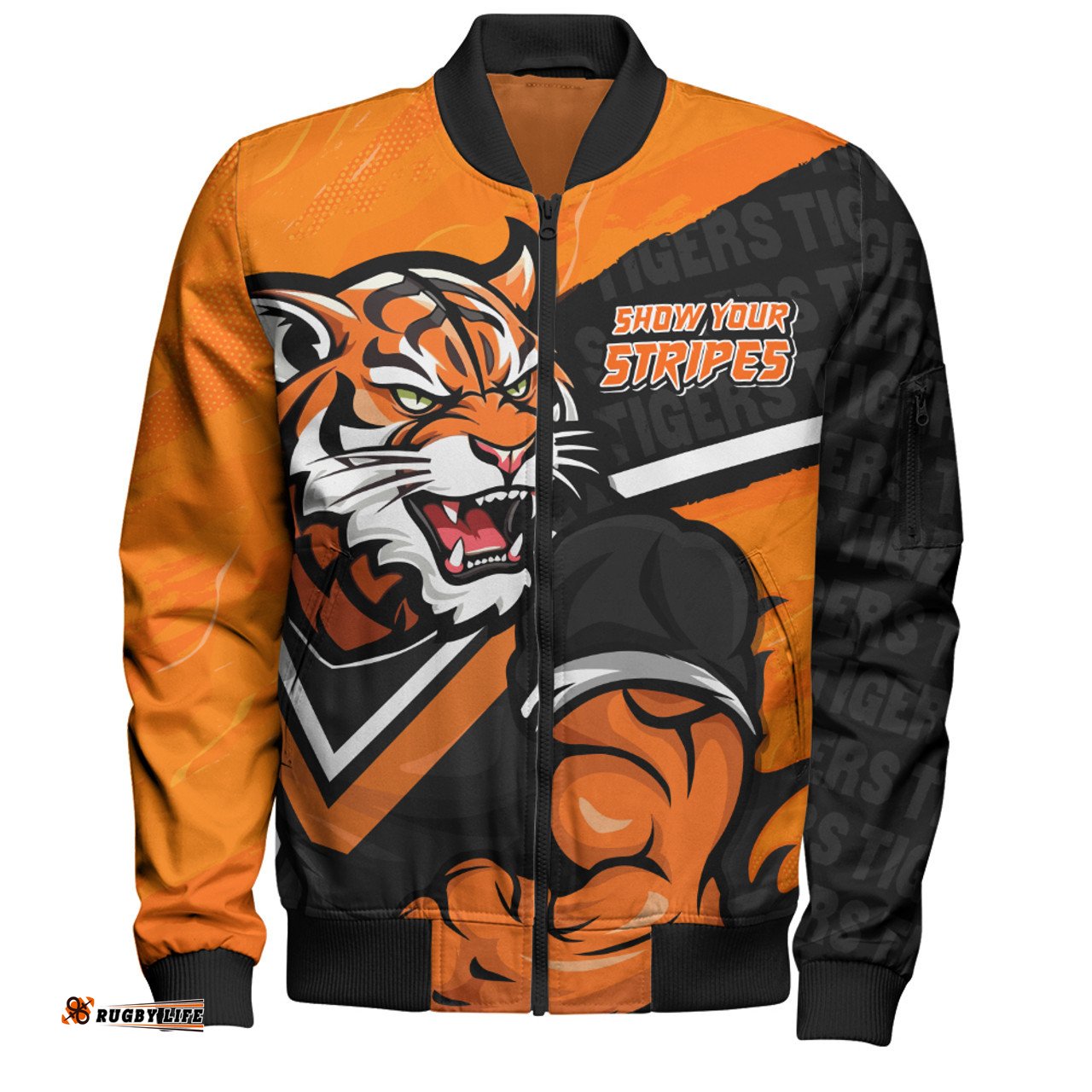 Amazing Aussie Wests Tigers Defend The Pride Bomber Jacket