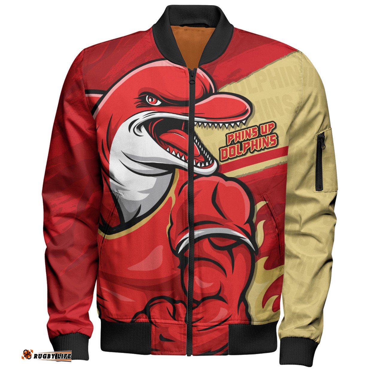 Amazing Aussie Redcliffe Dolphins Defend The Pride Bomber Jacket