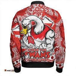 Amazing Aussie Sydney Swans Blazing Spirit Of Victory Bomber Jacket