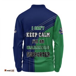 New Zealand Warriors Long Sleeve Polo Shirt Custom Team Of Us Die Hard Fan Supporters