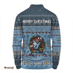 New South Wales Cockroaches Christmas Custom Long Sleeve Polo Shirt - Chrissie Spirit Long Sleeve Polo Shirt