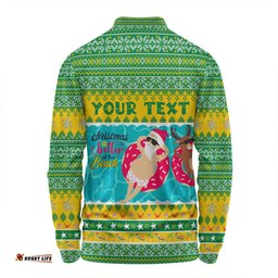Australia Christmas Custom Long Sleeve Polo Shirt - Christmas Is Better At The Beach Long Sleeve Polo Shirt