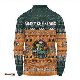 Australia Wallabies Christmas Custom Long Sleeve Polo Shirt - Chrissie Spirit Long Sleeve Polo Shirt