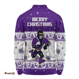 Melbourne Storm Christmas Custom Long Sleeve Polo Shirt - Special Ugly Christmas Long Sleeve Polo Shirt