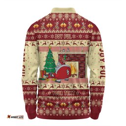 Amazing Aussie Australia Christmas Custom Smells Like Christmas Long Sleeve Polo Shirt