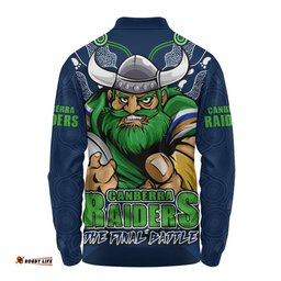 Amazing Aussie Canberra Raiders Final Clash Battle Edition Long Sleeve Polo Shirt