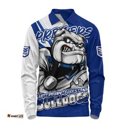 Amazing Aussie Canterbury Bankstown Bulldogs Chasing Victory 2025 Final Series Pride Long Sleeve Polo Shirt