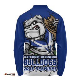 Amazing Aussie Canterbury Bankstown Bulldogs Unleash Power In The Ultimate Battle Long Sleeve Polo Shirt
