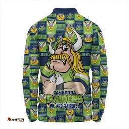 Amazing Aussie Canterbury Bankstown Bulldogs Champion���s Pride Comic Style Long Sleeve Polo Shirt