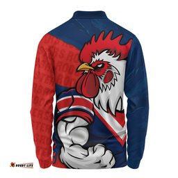 Amazing Aussie Sydney Roosters Defend The Pride Long Sleeve Polo Shirt