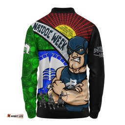Amazing Aussie Carlton NAIDOC Week Pride Edition Long Sleeve Polo Shirt