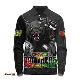 Amazing Aussie Penrith Panthers Battle For Glory Rugby Finals Edition Long Sleeve Polo Shirt