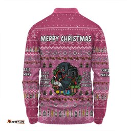 Amazing Aussie Penrith Panthers Christmas Custom Chrissie Spirit Long Sleeve Polo Shirt