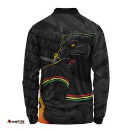 Amazing Aussie Penrith Panthers Defend The Pride Long Sleeve Polo Shirt