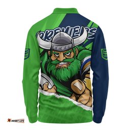 Amazing Aussie Canberra Raiders Chasing Victory 2025 Final Series Pride Long Sleeve Polo Shirt