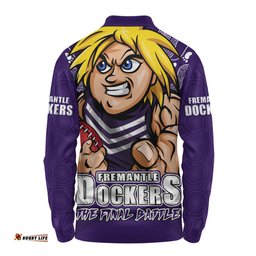 Amazing Aussie Fremantle Final Clash Battle Edition Long Sleeve Polo Shirt