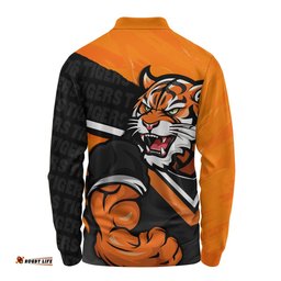 Amazing Aussie Wests Tigers Defend The Pride Long Sleeve Polo Shirt