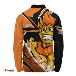 Amazing Aussie GWS GIANTS Battlefield Glory Gear Long Sleeve Polo Shirt