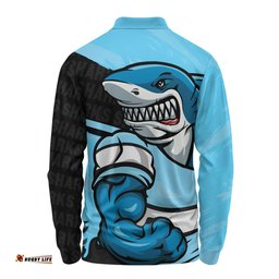 Amazing Aussie Cronulla Sutherland Sharks Defend The Pride Long Sleeve Polo Shirt