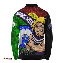 Amazing Aussie Fremantle NAIDOC Week Pride Edition Long Sleeve Polo Shirt