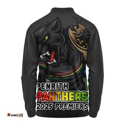 Amazing Aussie Penrith Panthers Unleash Power In The Ultimate Battle Long Sleeve Polo Shirt