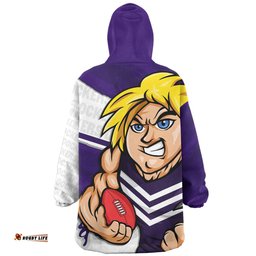 Fremantle Defend The Pride Wearable Blanket Hoodie Aussie Oodie