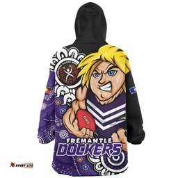 Fremantle Power Through Generations NAIDOC Edition Wearable Blanket Hoodie Aussie Oodie