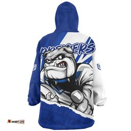 Canterbury Bankstown Bulldogs Chasing Victory 2025 Final Series Pride Wearable Blanket Hoodie Aussie Oodie