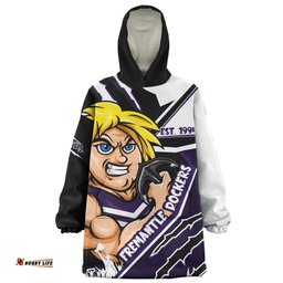 Fremantle Battlefield Glory Gear Wearable Blanket Hoodie Aussie Oodie