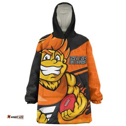 GWS GIANTS Defend The Pride Wearable Blanket Hoodie Aussie Oodie