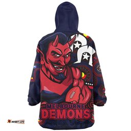 Melbourne NAIDOC Spirit Of Country Wearable Blanket Hoodie Aussie Oodie